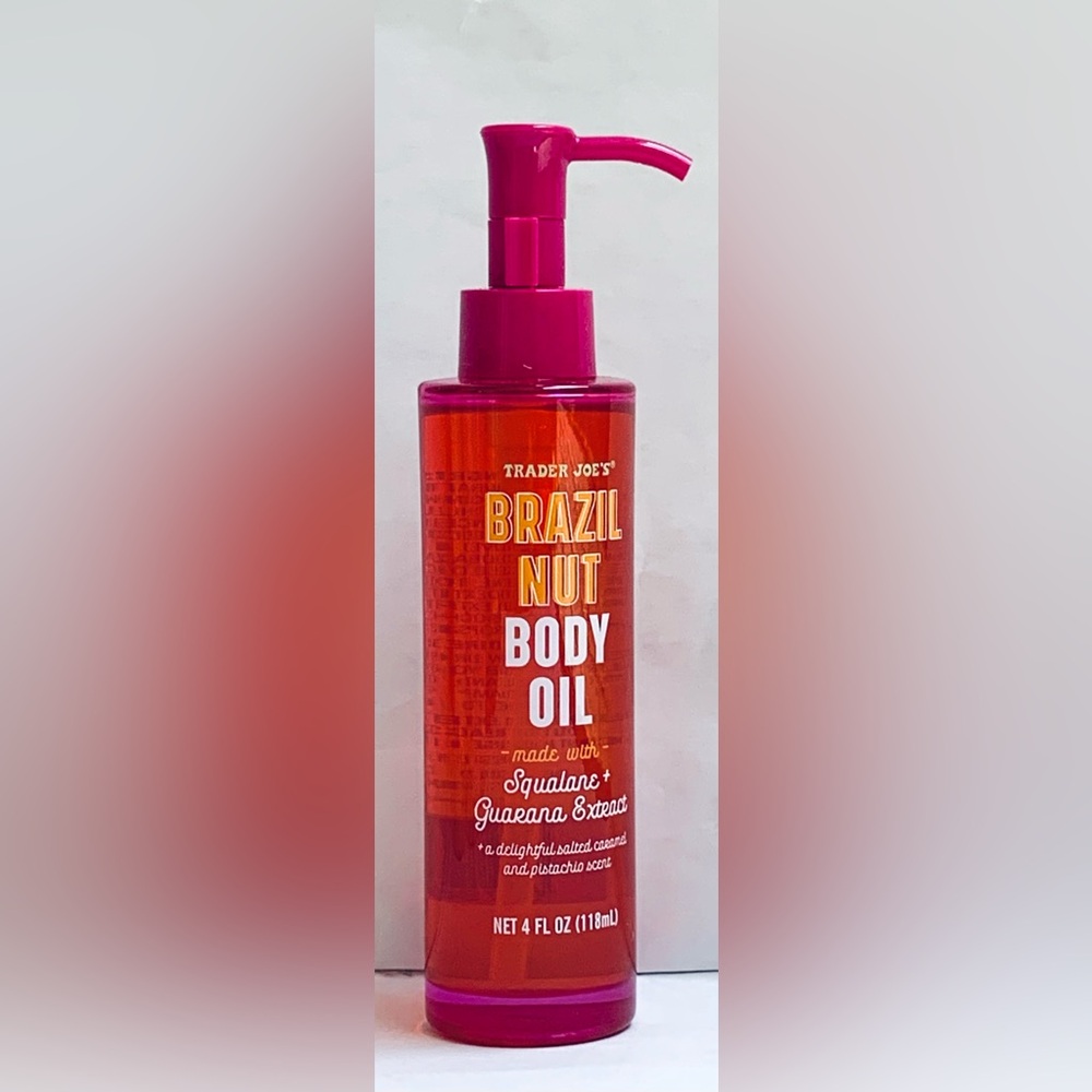 Trader Joe’s Brazil Nut Body Oil 4 OZ NEW
